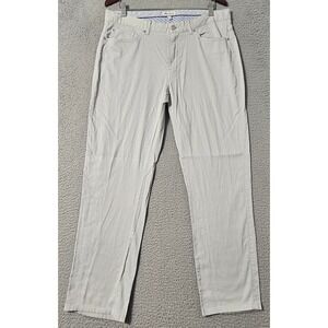 Peter Millar Pants Mens 36 x 30 Gray Soft Touch Bedford Corduroy Stretch Golf